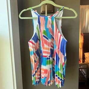 Milly size S nwt pleated tank